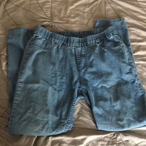 Vintage elastic waistband jeans
